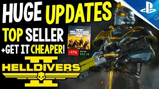 Helldivers 2 NEW Updates Its Going to Be BIG Gameplay UpdatesDetails  More Helldivers 2 News [upl. by Omland]