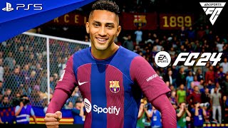 FC 24  Barcelona vs Valencia  La Liga 2324 Full Match  PS5™ 4K60 [upl. by Slack]