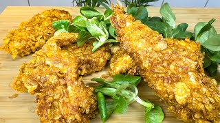 DELICIOUS CHICKEN STRIPS ARE SO JUICY AND CRISPY THAT NO ONE CAN RESIST THEM [upl. by Aible]