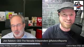 Jon Ralston Shares Information About Early Voting Numbers in Nevada [upl. by Soiritos]