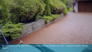 Tikkurila Patio  renowacja kostki brukowej i płyt betonowych [upl. by France]