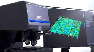 LEXT OLS5100 3D Laser Scanning Microscope metrology qualitycontrol [upl. by Aicilra]