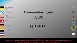 044 Kommentierungen VwGO §§ 124145 [upl. by Nobie193]