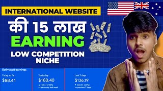 International Micro Niche topics 2024  15k Earning low competition niche for blog [upl. by Esinaej]