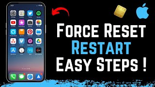 iPhone  How to Force Restart  Reset [upl. by Drescher]