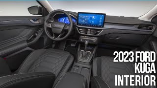 Ford Kuga 2023 FACELIFT EXTERIOR amp INTERIOR [upl. by Aerdied]