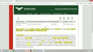 Como citar correctamente la jurisprudencia Tesis aisladas en un documento legal [upl. by Oilla]