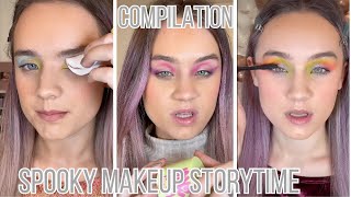 SCARY MAKEUP STORYTIME COMPILATION OF SCARY MAKEUP VIDEOS JULY 2024 SPOOKY MAKEUP STORY NATALIE JADE [upl. by Joo]