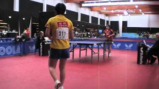 Amelie Solja vs Chen Meng Last 16 Set 4 [upl. by Ellessig]