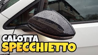 MODIFICHE alla mia GOLF GTI MK7 6  CALOTTA SPECCHIETTO NERA [upl. by Rehtae]