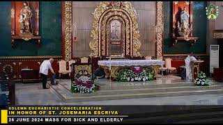 715 AM  Solemn Eucharistic Concelebration in Honor of St Josemaria Escriva [upl. by Randy457]