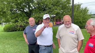 Former Gov LePage campaigning in Madawaska [upl. by Tada]