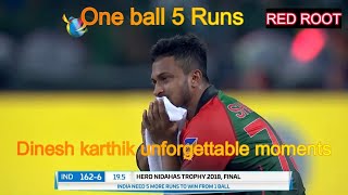 Dinesh Karthiks Incredible Last Ball Six  Nidahas Trophy 2018 [upl. by Ferde]