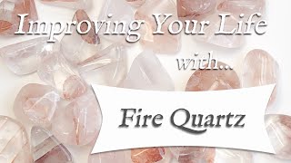 FIRE QUARTZ 💎 TOP 4 Crystal Wisdom Benefits of Fire Quartz  Hematoid Quartz Focused Intention [upl. by Mw]