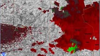 3 July 1999 Cyclic supercell in Northeast Michigan [upl. by Naejarual]