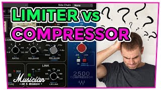 Limiter vs Compressor What You Need to Know Easy  musicianonamissioncom  Mix School 34 [upl. by Bleier]