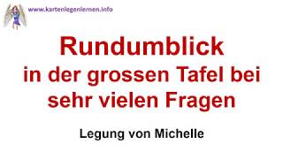 Rundumblick in der grossen Tafel von Michelle sehr viele Fragen [upl. by Caylor434]