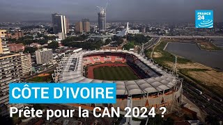 La Côte dIvoire prête pour la CAN 2024  • FRANCE 24 [upl. by Fleece]