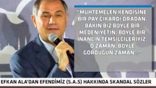 Efkan ALA HzPeygamber Gurura Kapıldı Ayetle Uyarıldı quotBiz Gurura Kapılmadıkquot [upl. by Elnora]