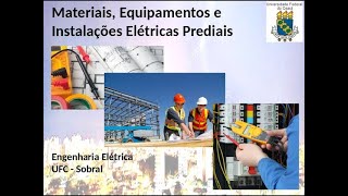 Aula 1 Instalações Elétricas Prediais 20211  Condutores Elétricos [upl. by Enajharas636]