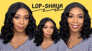 Motown Tress Synthetic Hair HD Spin Part Invisible Lace Wig  LDP SHAYA WIGTYPESCOM [upl. by Hsitirb]