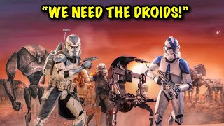 What If The Droid Army JOINED The Clone Rebellion [upl. by Bobette397]