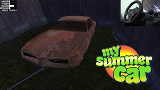 My Summer Car 17  Remolcando Auto Chatarra [upl. by Terej]