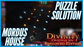 Divinity Original Sin 2  Puzzle in Driftwood  Mordus house   Mordus House Puzzle [upl. by Enicul757]