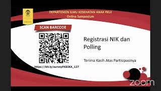 Online Symposium PKB IKA FKUIRSCM CXXVII quotManajemen Terapi Dermatitis Atopik dan Urtikariaquot [upl. by Llerret]