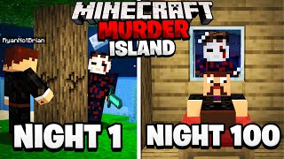 Surviving 100 Nights on a Minecraft Murder Island heres what happened [upl. by Alansen]