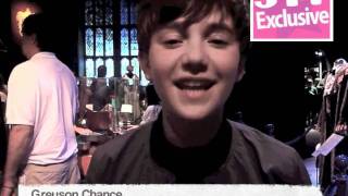 J14 Exclusive Greyson Chance Dishes on his debut album Hold On Til The Night [upl. by Gerrald]