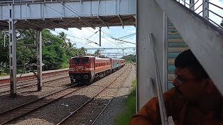 4 in 1 Raptisagar Kollam  Tirupati express Sampark Kranti express and Garibrath express [upl. by Acenahs]