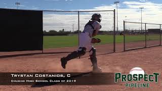 Trystan Costanios Prospect Video C Chugiak High School Class of 2019 [upl. by Notsae]