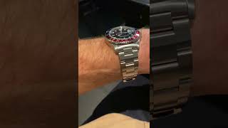 Rolex GMT Master Pepsi 16700 on the wrist rolex rolexgmt vintagerolex [upl. by Eicak]