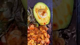 CALAMARI AND PRAWNS MUKBANGSEAFOOD BOIL food keto shorts viralvideo prawns seafood [upl. by Aryamo]