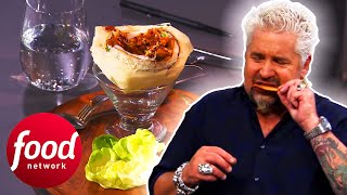 Guy Fieri Tries An Elegant Spicy Dinner  Guys Grocery Games [upl. by Pedrick]