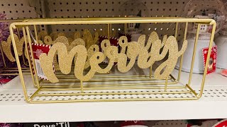 DOLLAR TREE WALK THROUGH  NEW FINDS  CHRISTMAS ITEMS [upl. by Amuh]