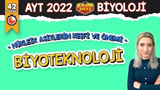 Biyoteknoloji  AYT Biyoloji Kamp2022 [upl. by Fronia]