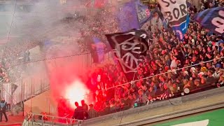 Paderborn Fans in RheinEnergieStadion  FC Köln gegen SC Paderborn 07 12  2Bundesliga 251024 [upl. by Pinckney]