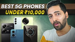 Top 5 Paisa Wasool 5G Phones Under ₹10000 MAY 2024 [upl. by Arretak911]