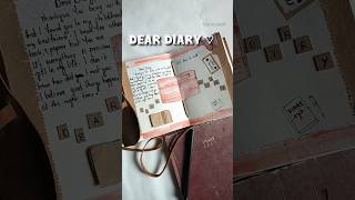 ഒരു Diary Journaling 📖 vintage journal Malayalam Art journal shorts diy journal peaceful Diy [upl. by Erick]