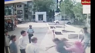 Ahmedabad  Clash On Petrol pump Watch CCTV [upl. by Yecaw686]