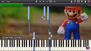 SUPER MARIO BROS SOUNDS IN SYNTHESIA [upl. by Vigor]