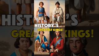 4 Kings Who Changed History😱 shorts history [upl. by Llig]