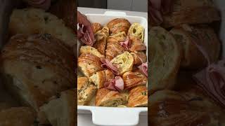 Ham amp Cheese Croissant Bake [upl. by Naujahs]