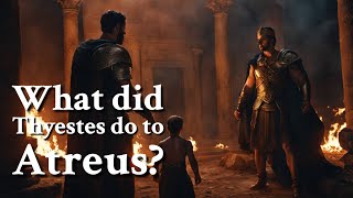 What did Thyestes do to Atreus Greek Mythology Story [upl. by Hashim]