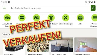 Anmelden amp Verkaufen über Kleinanzeigen eBay Kleinanzeigen [upl. by Lednew86]