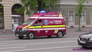 223 Vehicule de Interventie in Cluj  Emergency Vehicles in Cluj  2020 [upl. by Yatnoj832]