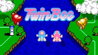 TwinBee  ツインビー 1985 NES  2 Players 1 Loop TAS [upl. by Ecinna]