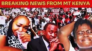 Breaking News Tension Rock Mt Kenya As Woman STORM crying For Uhuru Silence on Gachagua Impeachment [upl. by Clementi]